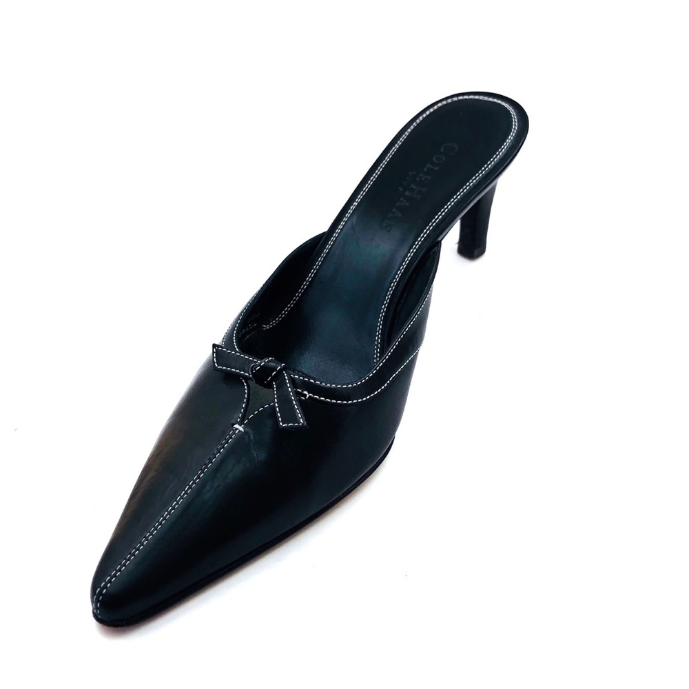 Cole Haan Leather Mule Pumps!